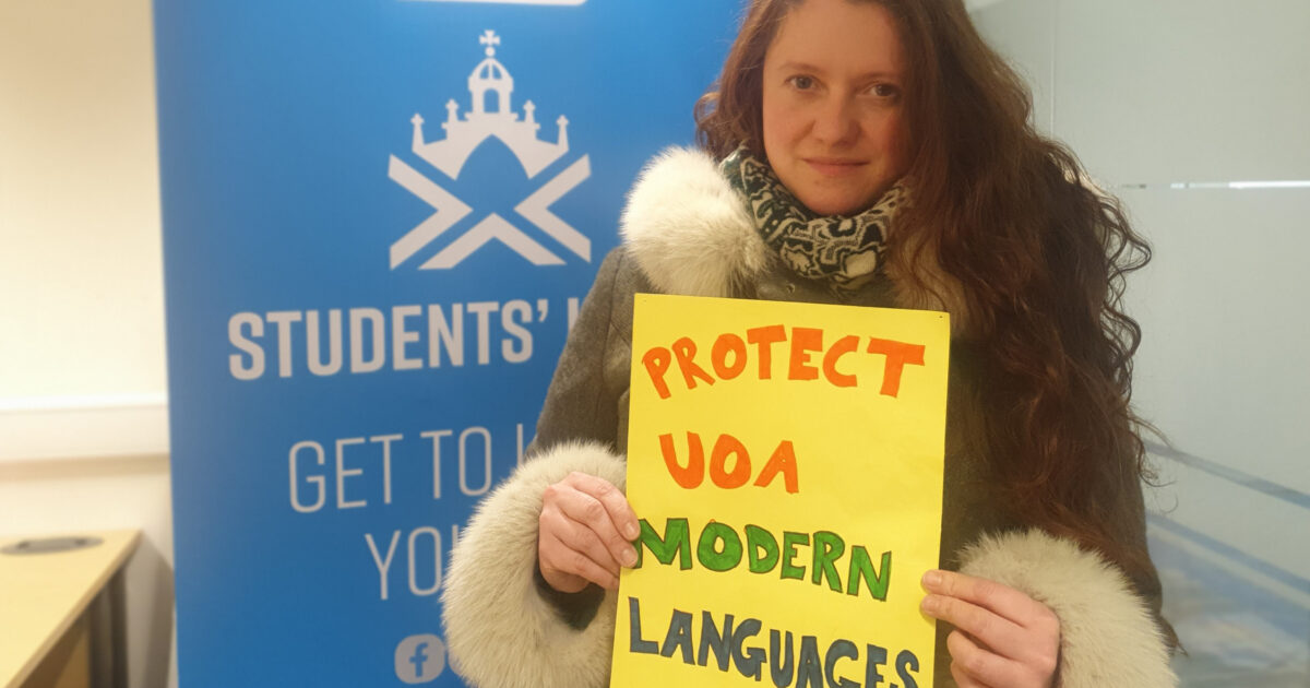 OpenGraph Image for Senate votes overwhelmingly to stop University of Aberdeen language cuts