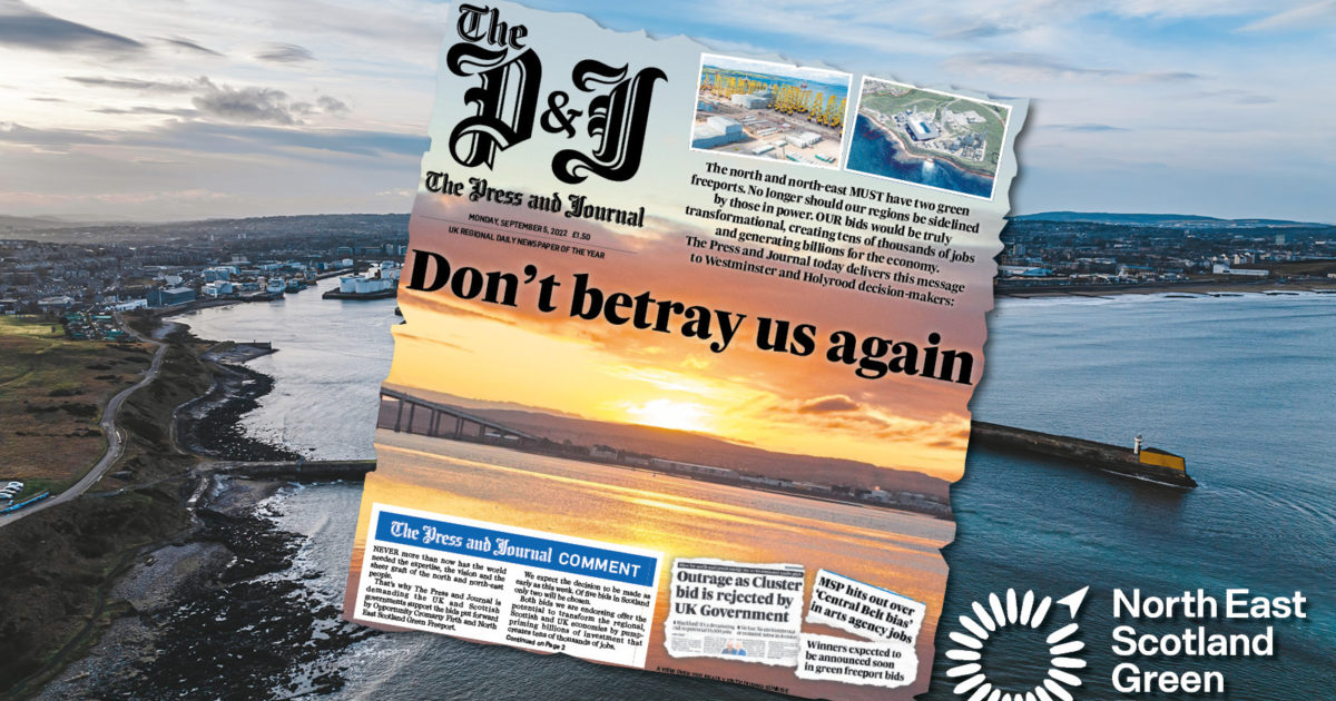 OpenGraph Image for P&J urges government to back NE Green Freeport in powerful editorial
