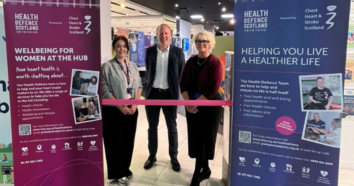 OpenGraph Image for Leading Scottish health charity launches Grampian Health Hub