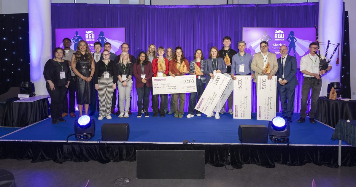 OpenGraph Image for Entrepreneurial talent takes flight at RGU Accelerator finale
