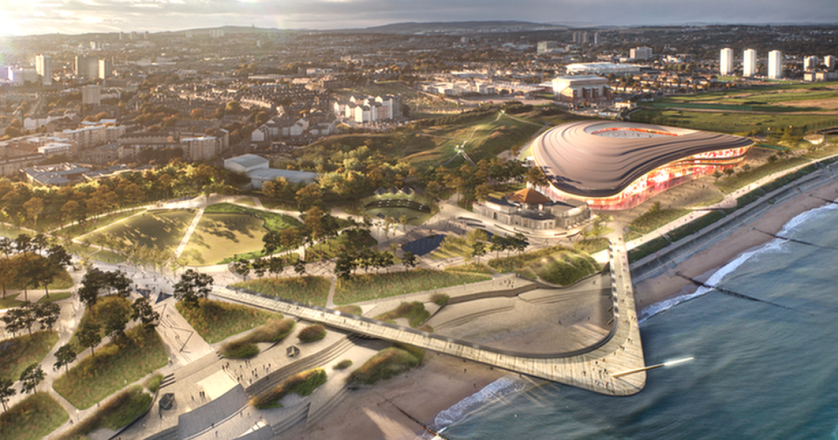 OpenGraph Image for Martin Gilbert backs bold beach stadium as Aberdeen 'needs positivity'