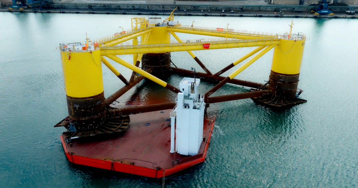 OpenGraph Image for GEODIS completes the transport and float-off of three floating wind foundations