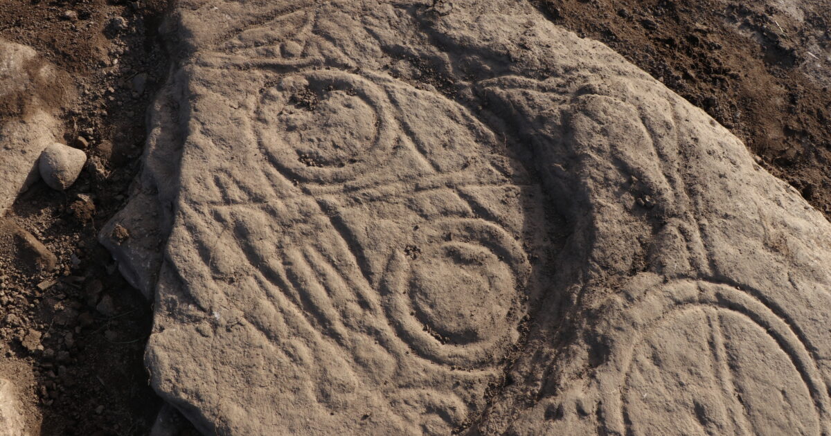 OpenGraph Image for Stone me! Rare Pictish symbol stone found near potential site of famous battle