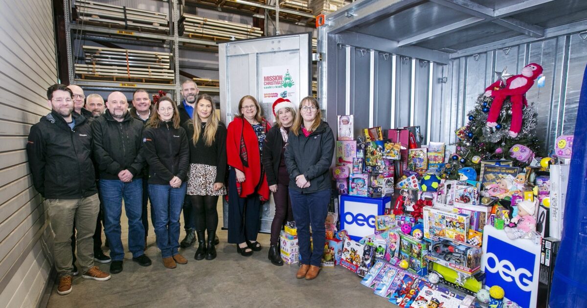 OpenGraph Image for OEG Offshore supports Mission Christmas gift appeal with container full of toys