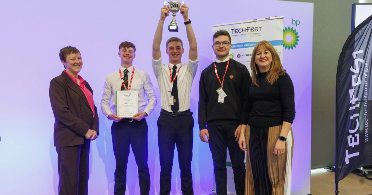 OpenGraph Image for Meldrum Academy scoops STEM in the Pipeline challenge for 2023