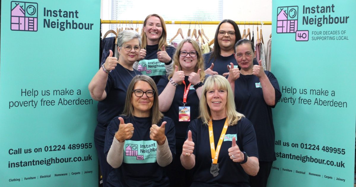 OpenGraph Image for Instant Neighbour marks 40 years of community support with £40,000 fundraising goal