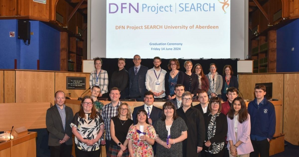 OpenGraph Image for DFN Project SEARCH class of 2024 graduate