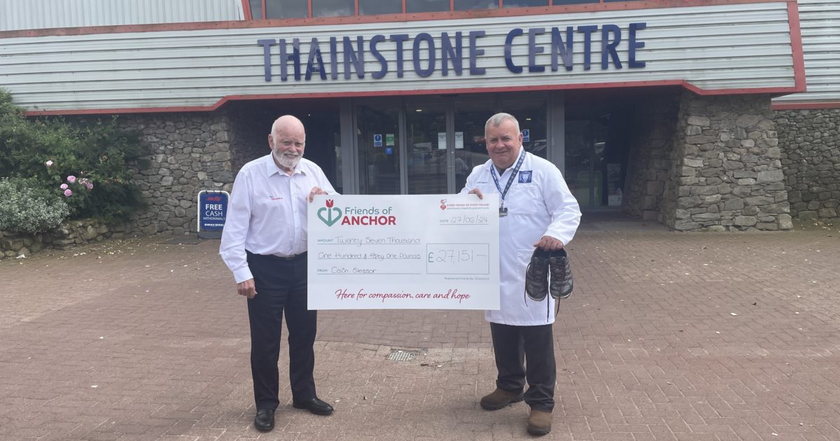 OpenGraph Image for ANM Group auctioneer raises over £27K for Friends of Anchor