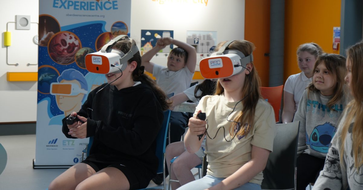 OpenGraph Image for Aberdeen Science Centre opens doors to new worlds with VR experience launch