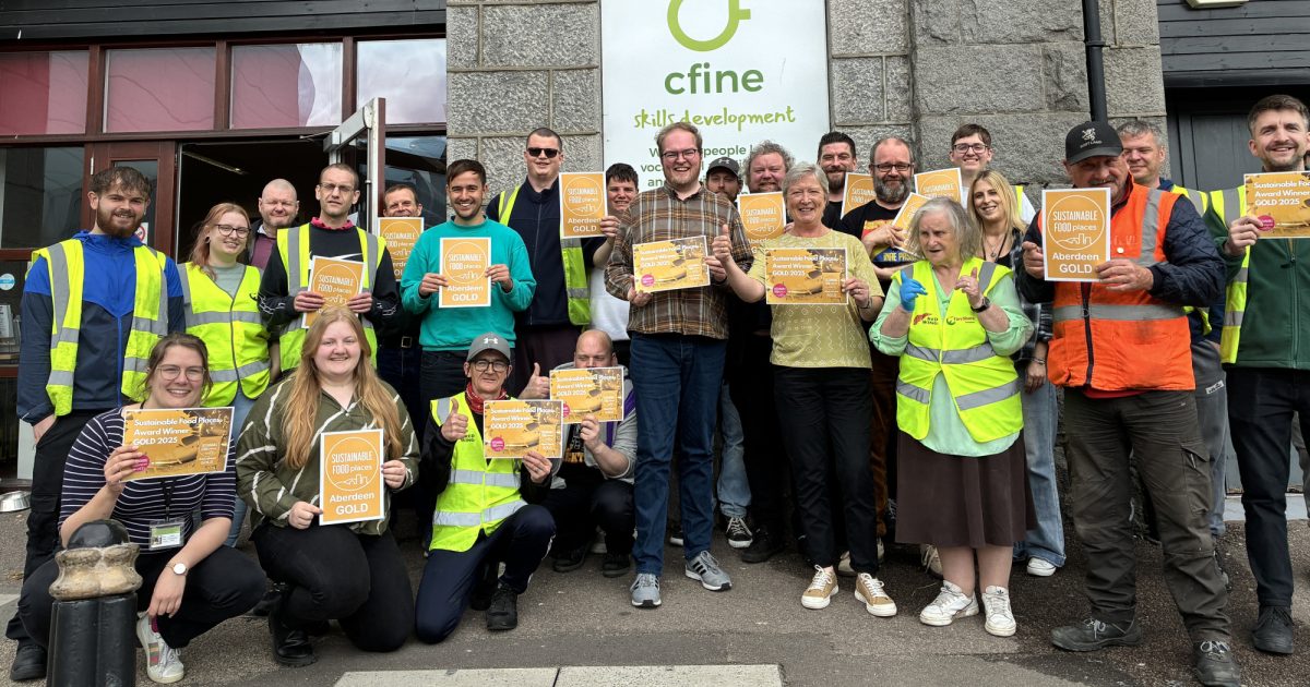 OpenGraph Image for Aberdeen recognised with Gold Sustainable Food Places award