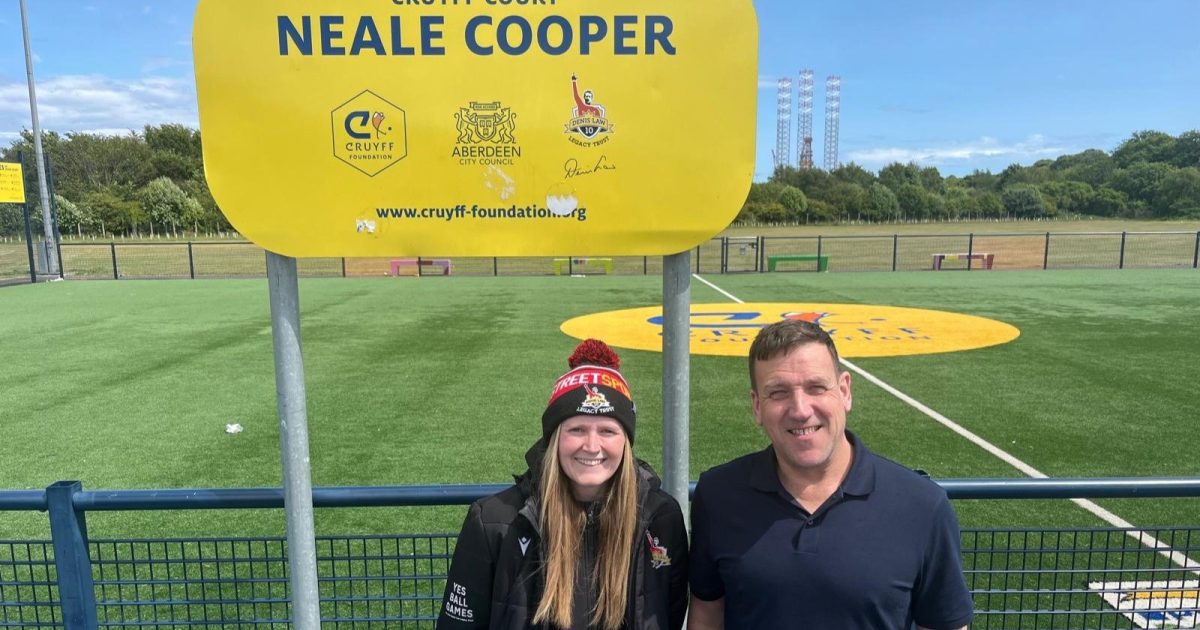 OpenGraph Image for Greenwell donates shipping container to Denis Law Legacy Trust