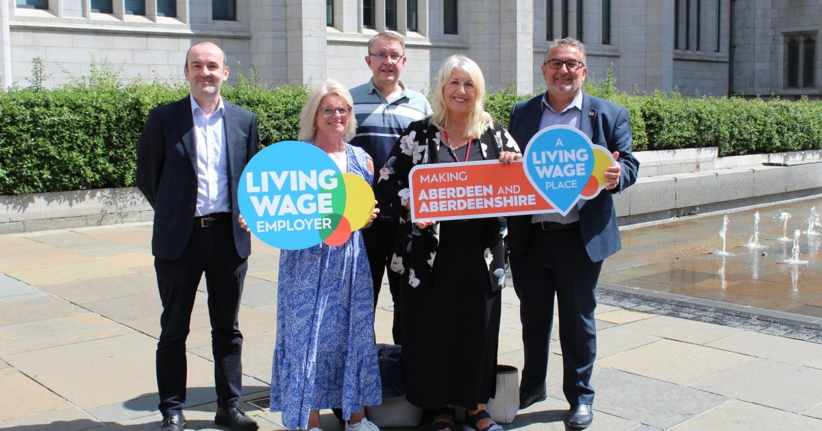 OpenGraph Image for Employers across Aberdeen City and Aberdeenshire unite to tackle low pay