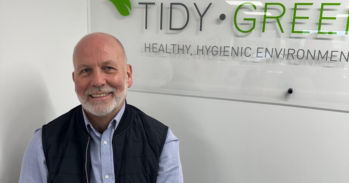 Tidy Green Clean welcomes new business development manager, Derek Emslie