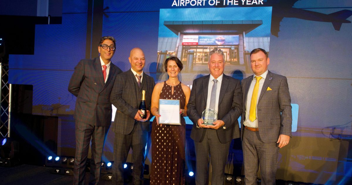 OpenGraph Image for Aberdeen International Airport wins Airport of the Year at Scottish Transport Awards