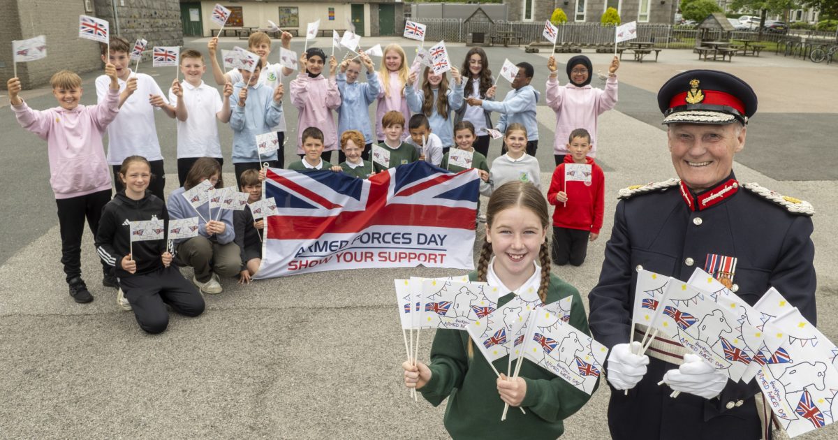 OpenGraph Image for Aberdeen Armed Forces Day flag design winner announced