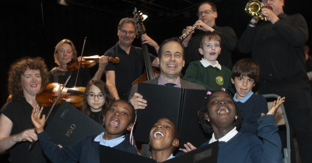 OpenGraph Image for School pupils perform with the Royal Scottish National Orchestra
