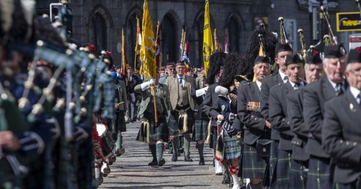 OpenGraph Image for Aberdeen salutes Armed Forces with impressive parade