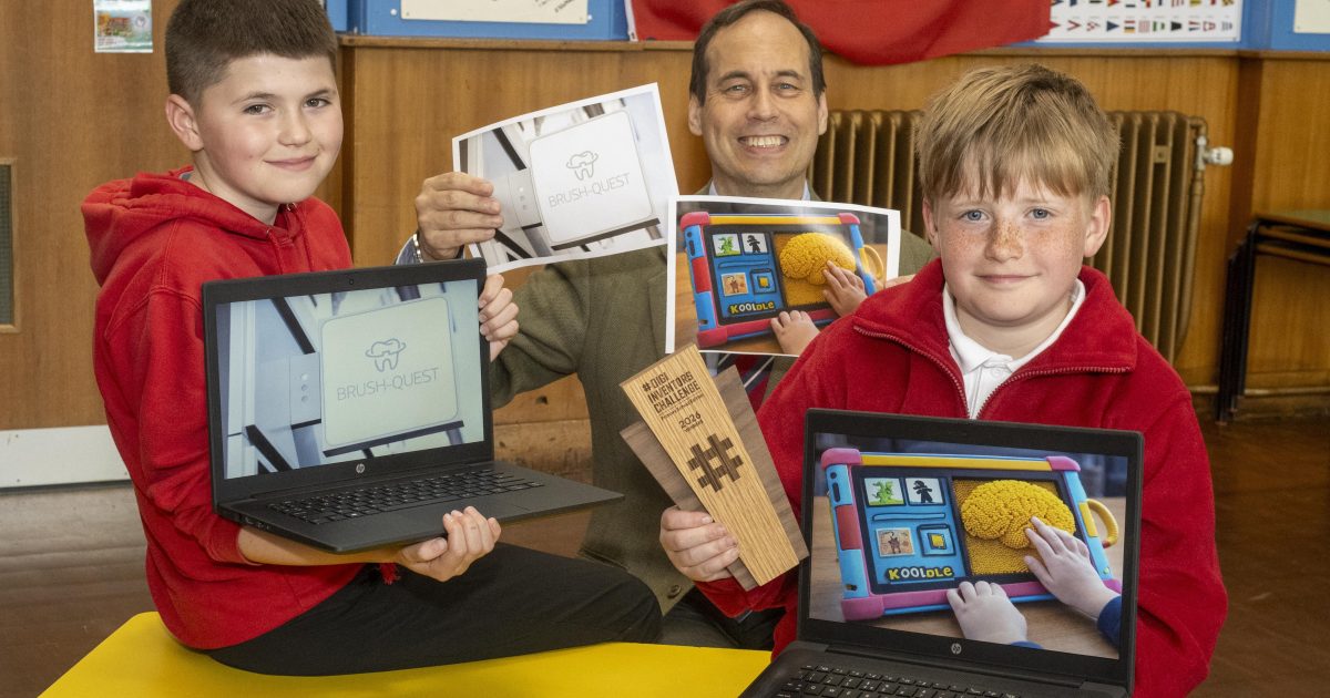 OpenGraph Image for Westpark School pupils celebrated for award-winning inventions