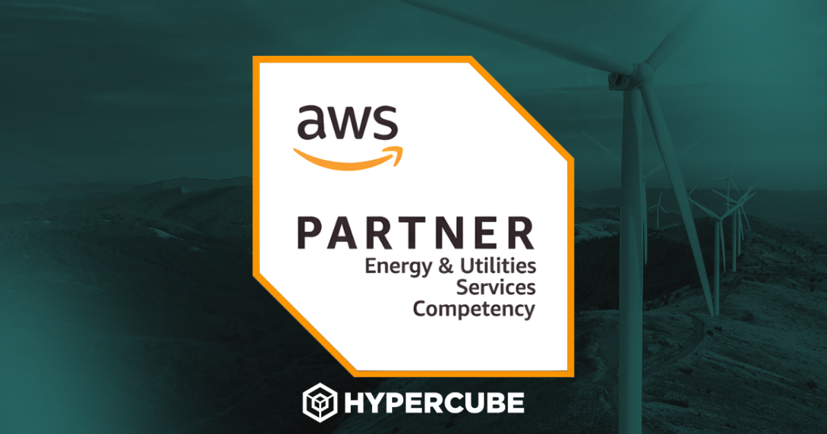 OpenGraph Image for Hypercube achieves AWS Energy & Utilities Competency