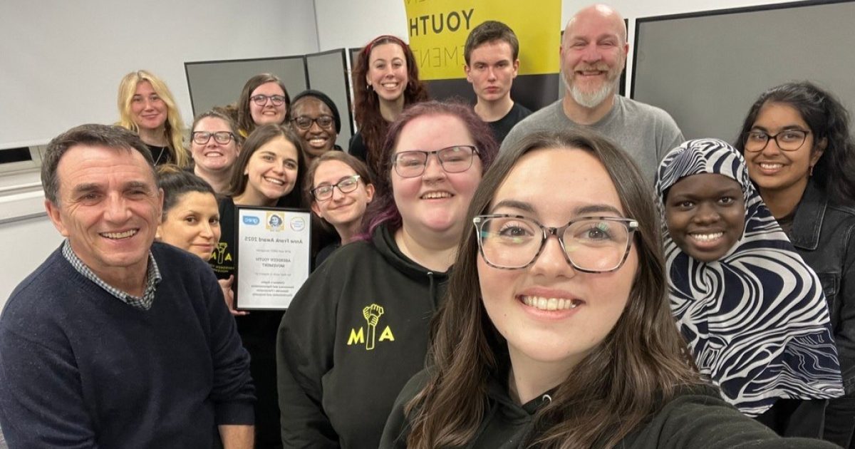 OpenGraph Image for Aberdeen Youth Movement wins Anne Frank Award 2025