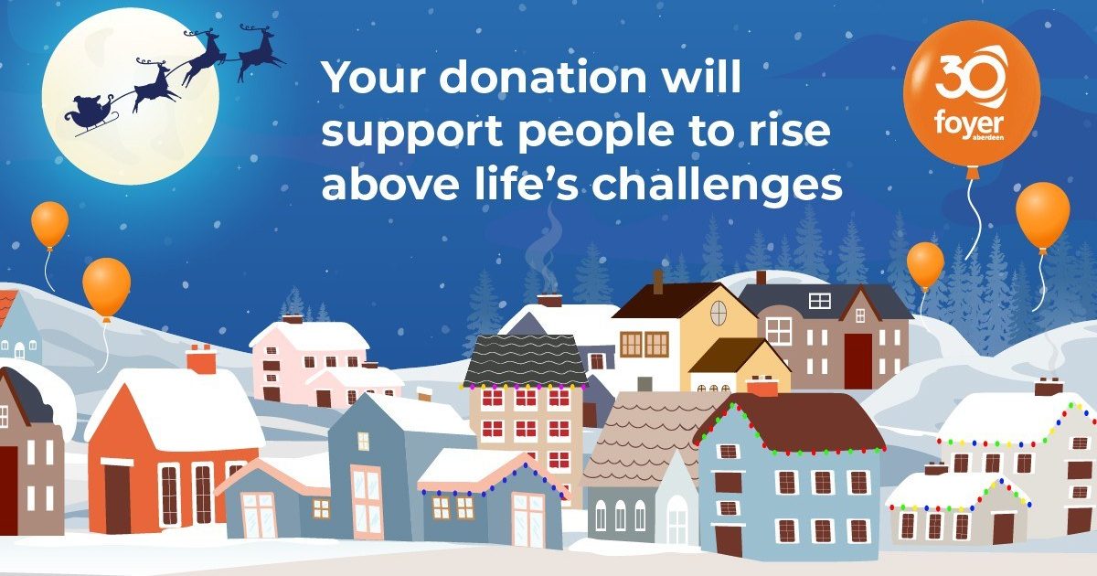 OpenGraph Image for Aberdeen Foyer launches Christmas Campaign