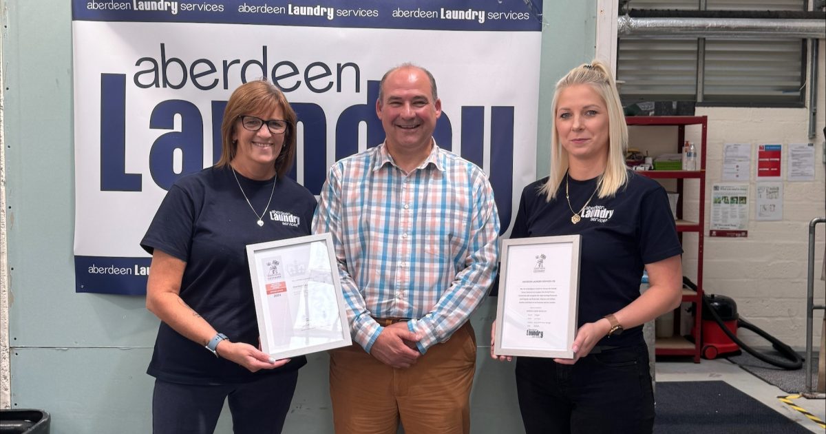OpenGraph Image for Aberdeen Laundry Services receives bronze award and signs armed forces covenant