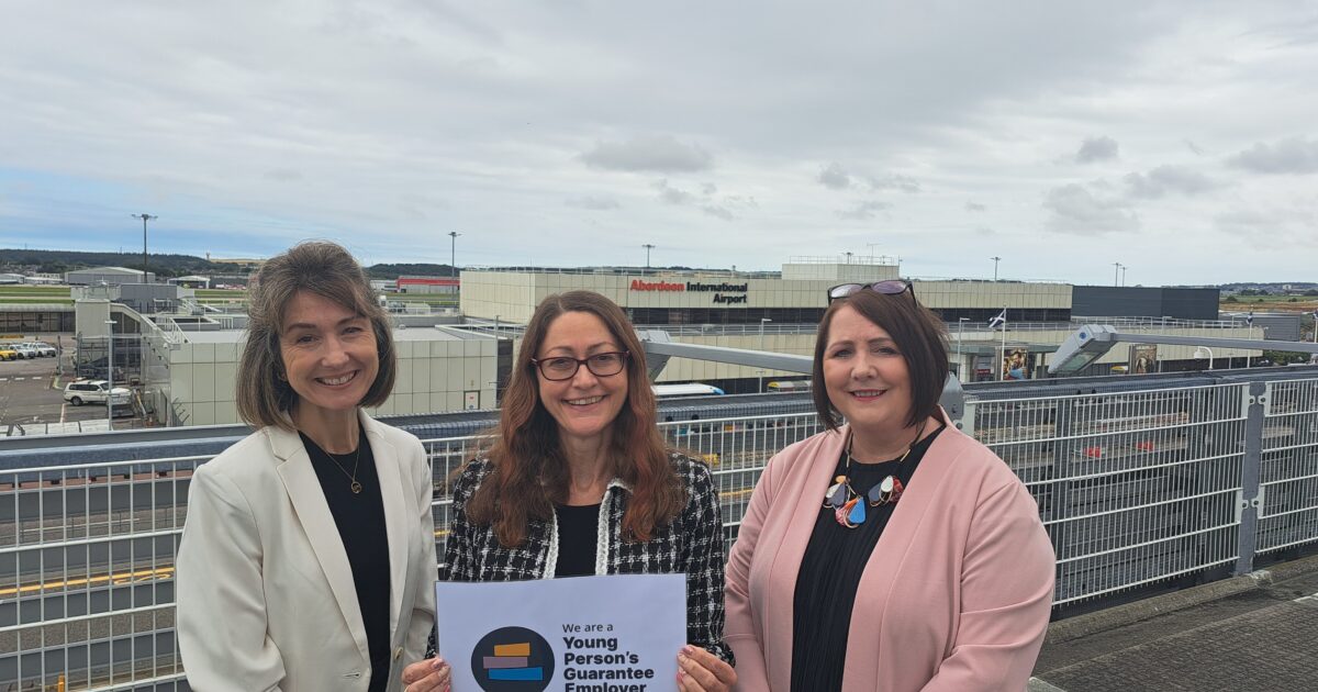 OpenGraph Image for Aberdeen International Airport confirmed as Young Person’s Guarantee employer