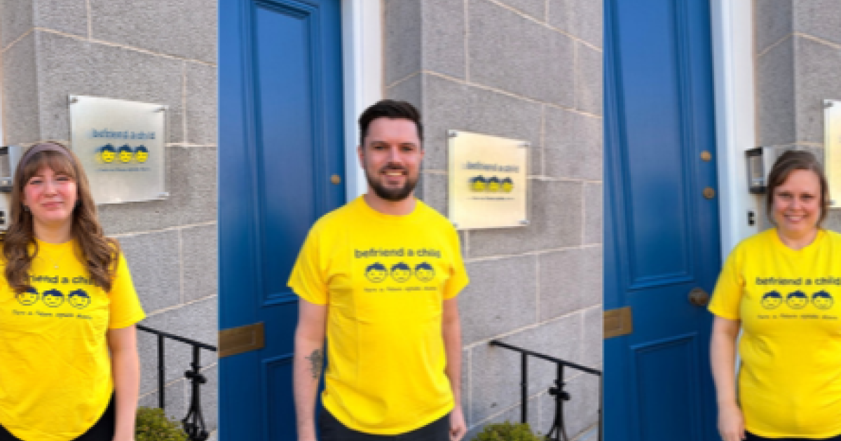 OpenGraph Image for Befriend a Child welcomes three new team members