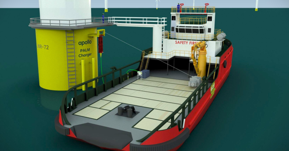 OpenGraph Image for Apollo-led consortium wins nearly £800k in funding for remote marine EV charger trials