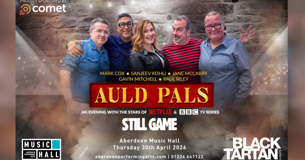 OpenGraph Image for COMET sponsors Black Tartan’s debut event featuring the stars of Still Game