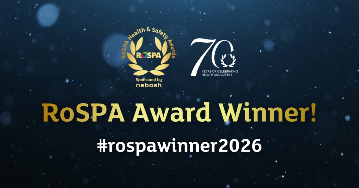 OpenGraph Image for Aramark Global Energy recognised at the Royal Society for the Prevention of Accidents (RoSPA)’s awards