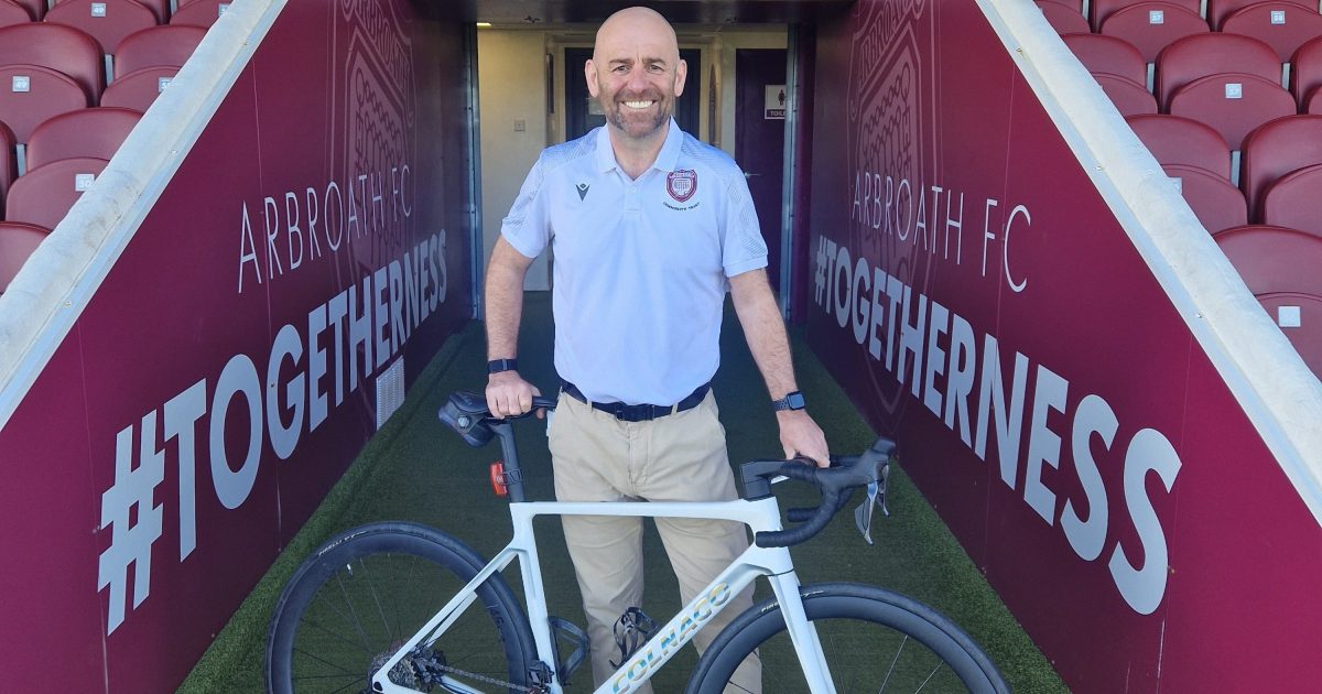 OpenGraph Image for Arbroath charity chosen for bp cycle funding as chairman takes on 240-mile challenge