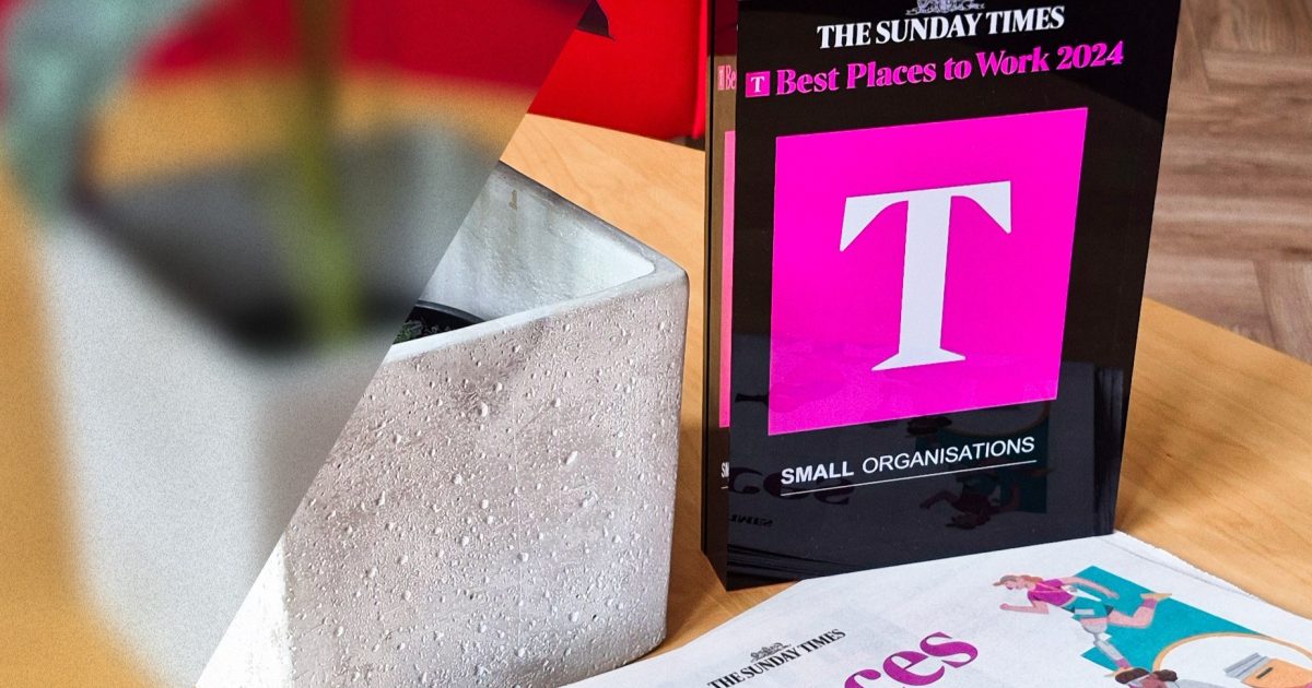 OpenGraph Image for Electra Learning recognised in The Sunday Times Best Places to Work for a third consecutive year