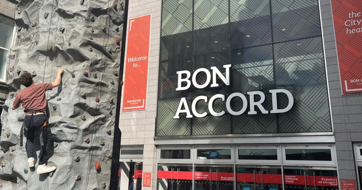 OpenGraph Image for Shoppers in Aberdeen set to scale to new heights this weekend while raising funds for city school