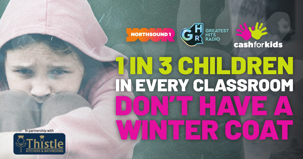 OpenGraph Image for Cash for Kids launches annual coat appeal to keep children warm this winter