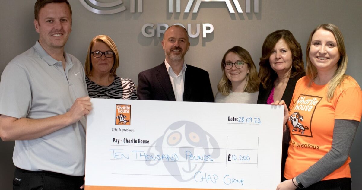 OpenGraph Image for CHAP Group's Charity Golf Tournament swings into success, raising £10,000 for Charlie House