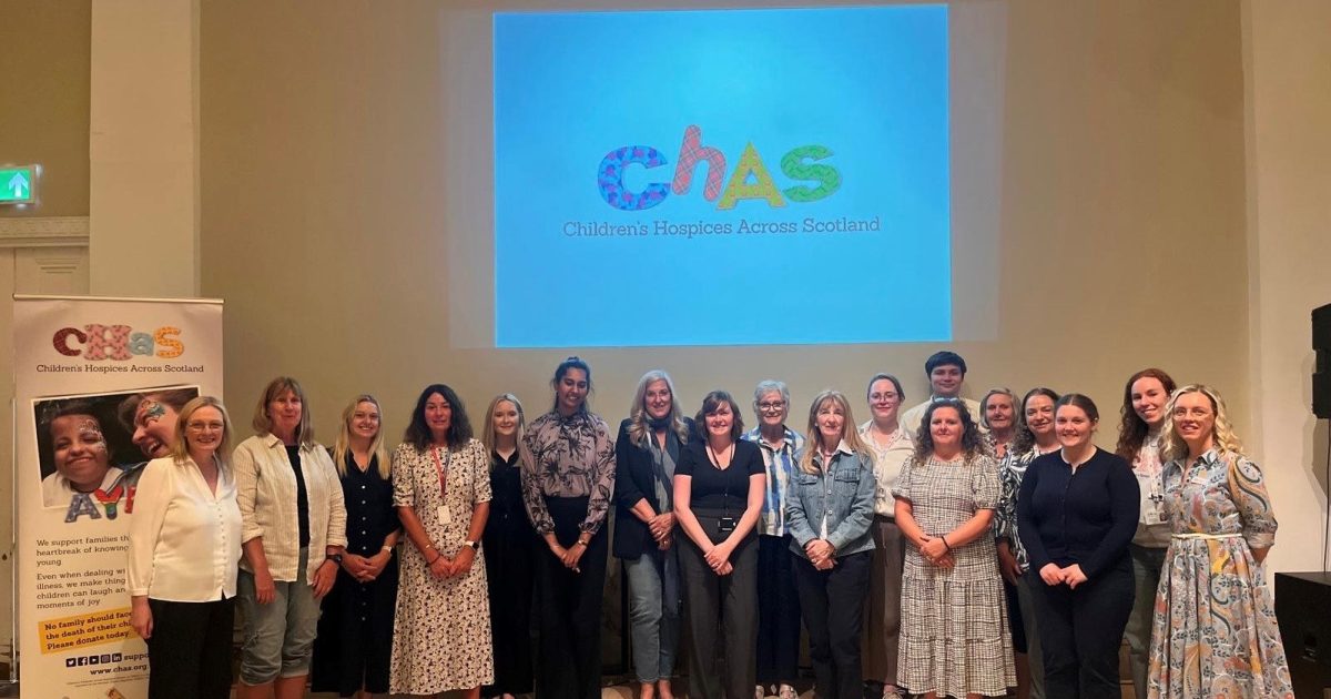 OpenGraph Image for Children’s Hospices Across Scotland (CHAS) volunteer event in The Music Hall