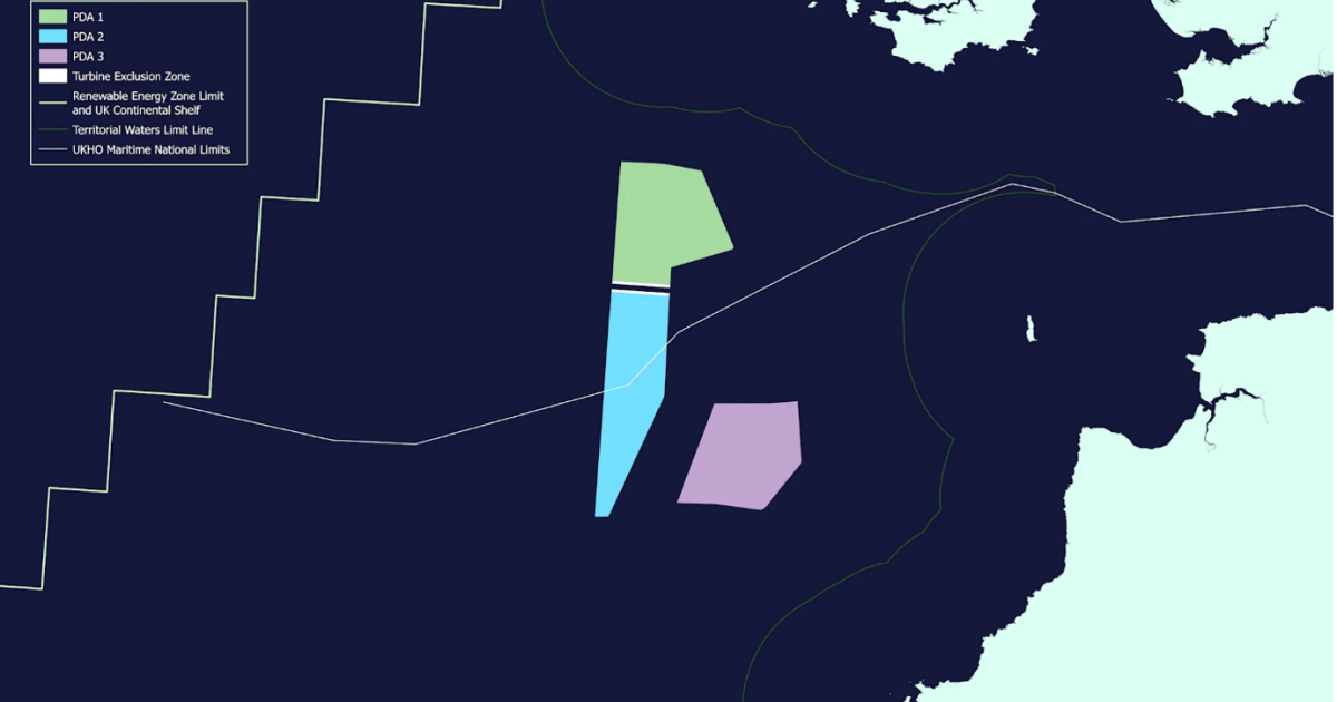 OpenGraph Image for Ocean Winds to develop Celtic Sea floating wind site