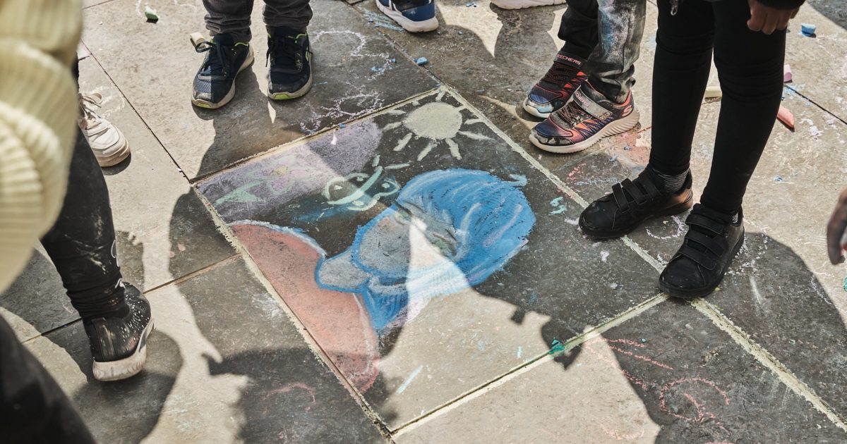 OpenGraph Image for Local school pupils set to create world’s largest chalk mural in Marischal College Quad for Nuart Aberdeen