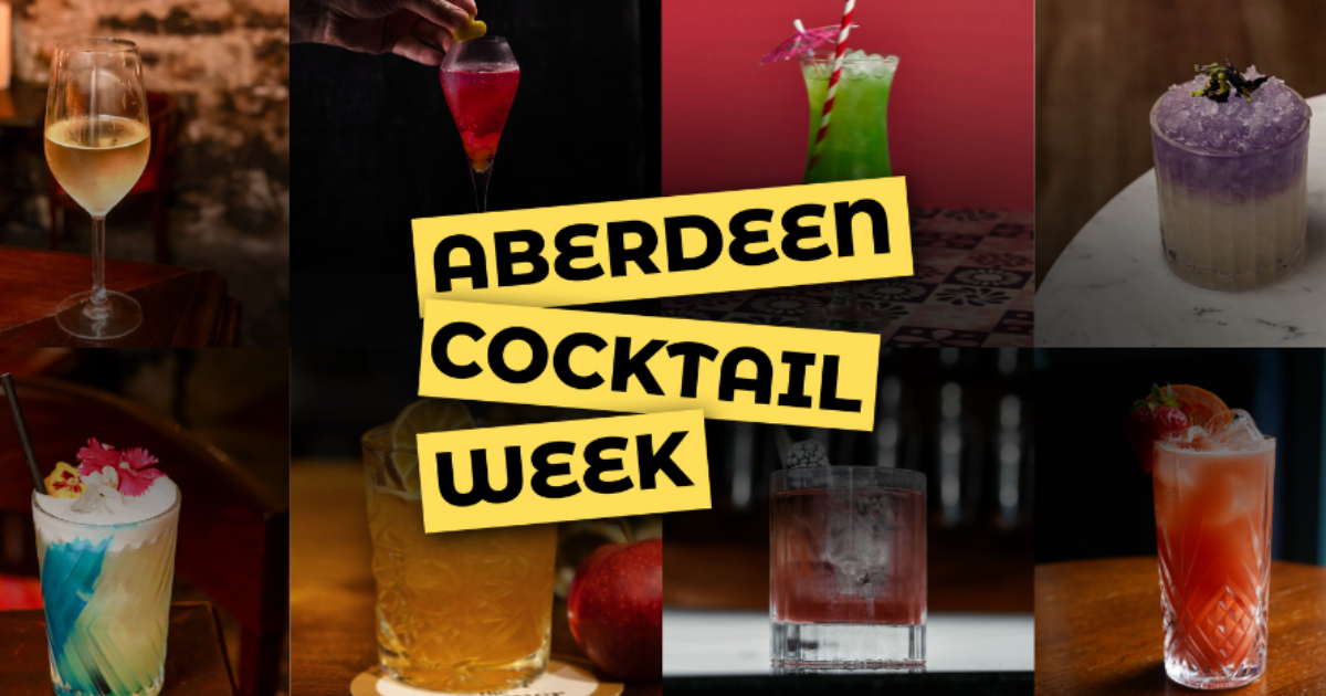 OpenGraph Image for Aberdeen Cocktail Week celebrations extended at select venues
