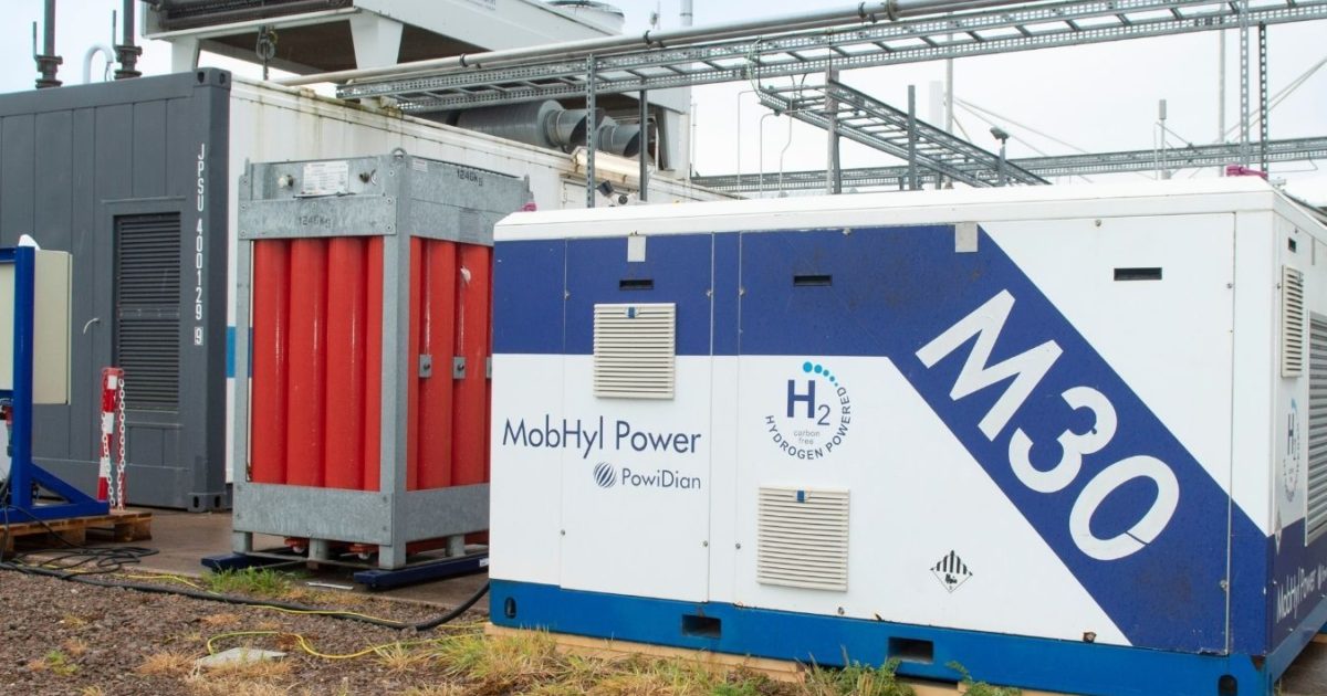 OpenGraph Image for Aberdeen Hydrogen Fuelling Station hosts fuel cell generator trial.