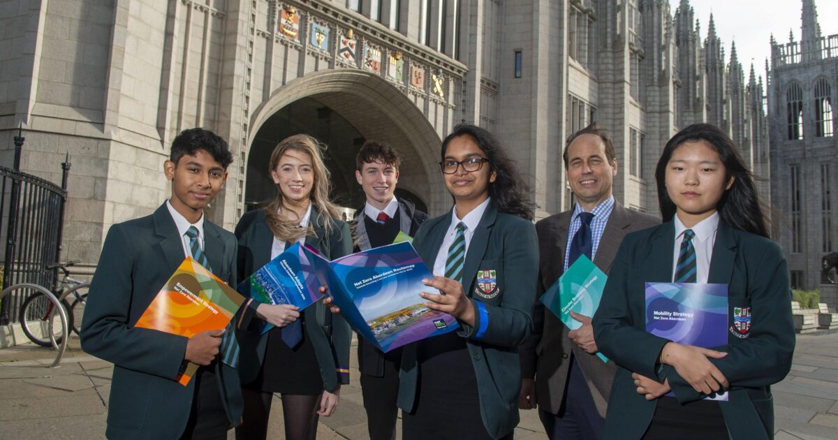 OpenGraph Image for Cults Academy pupil named Youth Climate Change President