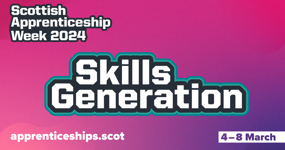 OpenGraph Image for Events for all during Scottish Apprenticeship Week