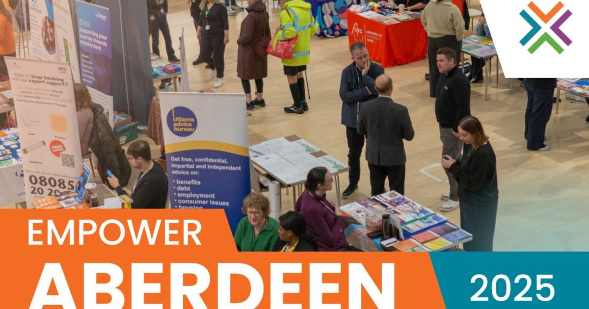 OpenGraph Image for Charities invited to book their free stand at Empower Aberdeen 2025