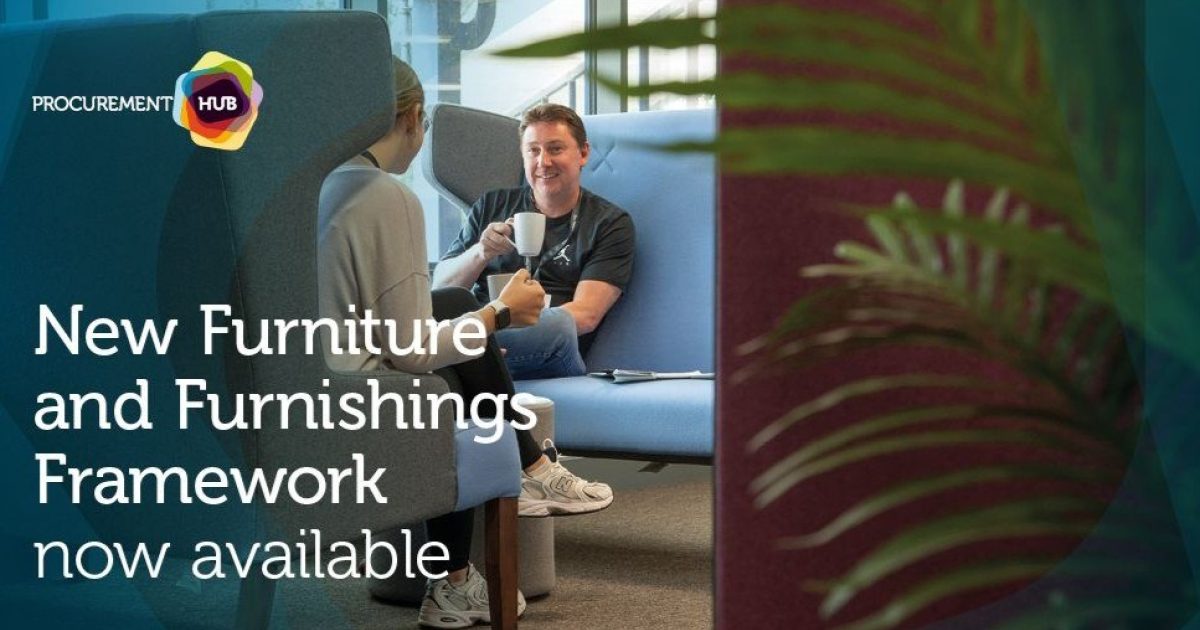 OpenGraph Image for Procurement Hub’s new Furniture and Furnishings Framework