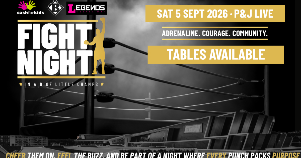 OpenGraph Image for Be part of history at the first ever Fight Night at P&J Live
