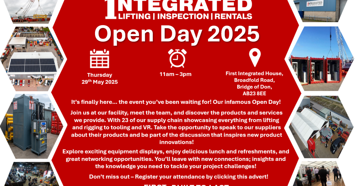 OpenGraph Image for First Integrated Solutions announces Open Day 2025 - Explore, learn and connect
