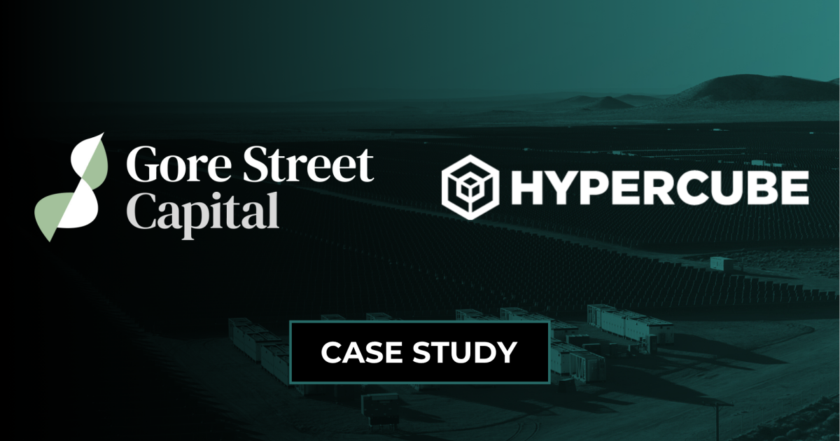 OpenGraph Image for Gore Street Capital partners with Hypercube for enhanced asset management