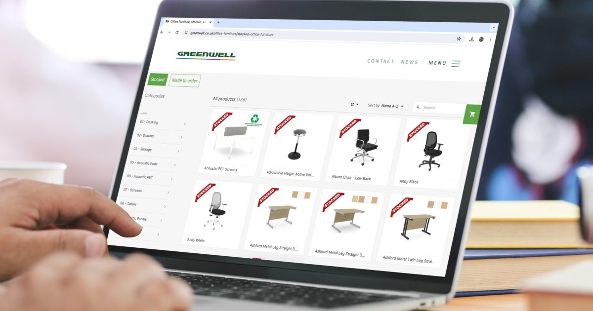 OpenGraph Image for Greenwell Equipment launches new office furniture section with over 1,000 products online