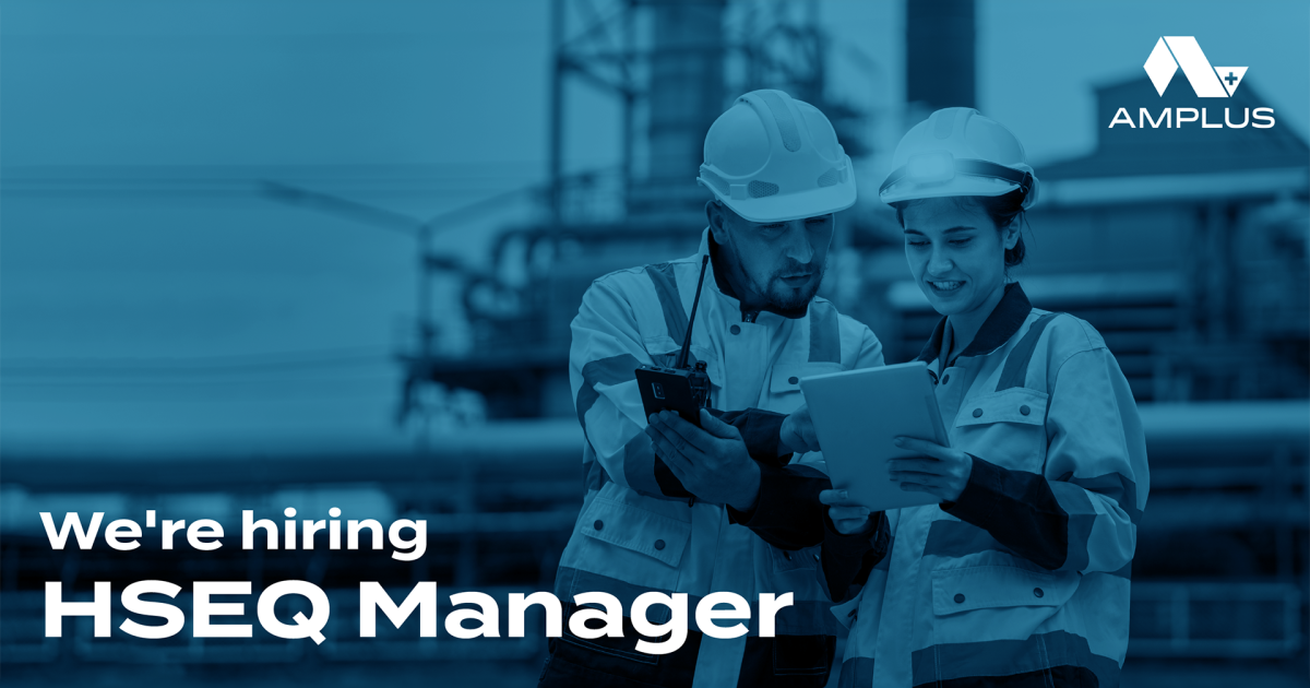 OpenGraph Image for Amplus Energy recruiting HSEQ Manager